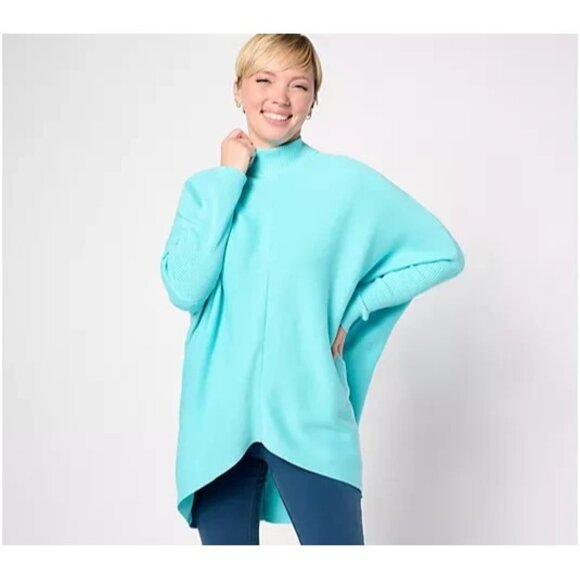 tudio Park x Kerstint Dolman Sleeve Sweater Blue Radiance Medium A628688 - Picture 1 of 1